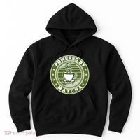 Powered By Matcha Japanese Green Tea Hoodie thumb 0