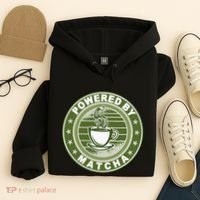Powered By Matcha Japanese Green Tea Hoodie thumb 4