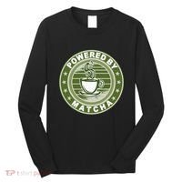 Powered By Matcha Japanese Green Tea Long Sleeve Shirt thumb 0
