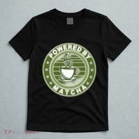Powered By Matcha Japanese Green Tea T-Shirt thumb 5