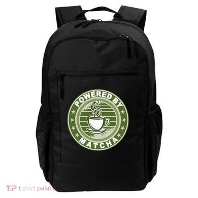 Powered By Matcha Japanese Green Tea Backpack