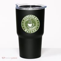 Powered By Matcha Japanese Green Tea Tumbler thumb 0