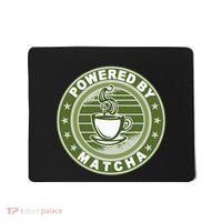 Powered By Matcha Japanese Green Tea Mousepad thumb 0