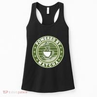 Powered By Matcha Japanese Green Tea Women's Tank Top thumb 0
