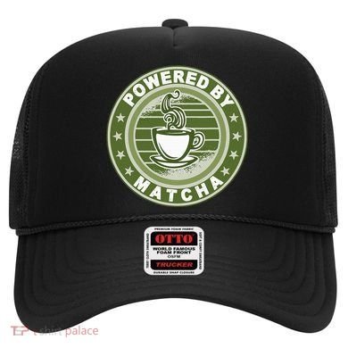 Powered By Matcha Japanese Green Tea Hat
