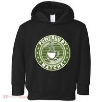 Powered By Matcha Japanese Green Tea Toddler Hoodie thumb 0