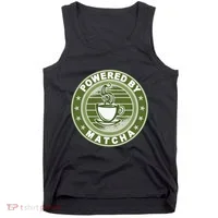 Powered By Matcha Japanese Green Tea Tank Top thumb 0