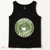 Powered By Matcha Japanese Green Tea Tank Top thumb 2