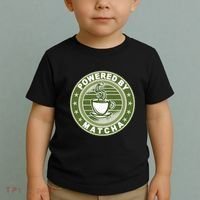 Powered By Matcha Japanese Green Tea Toddler T-Shirt thumb 2