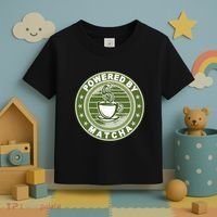 Powered By Matcha Japanese Green Tea Toddler T-Shirt thumb 3