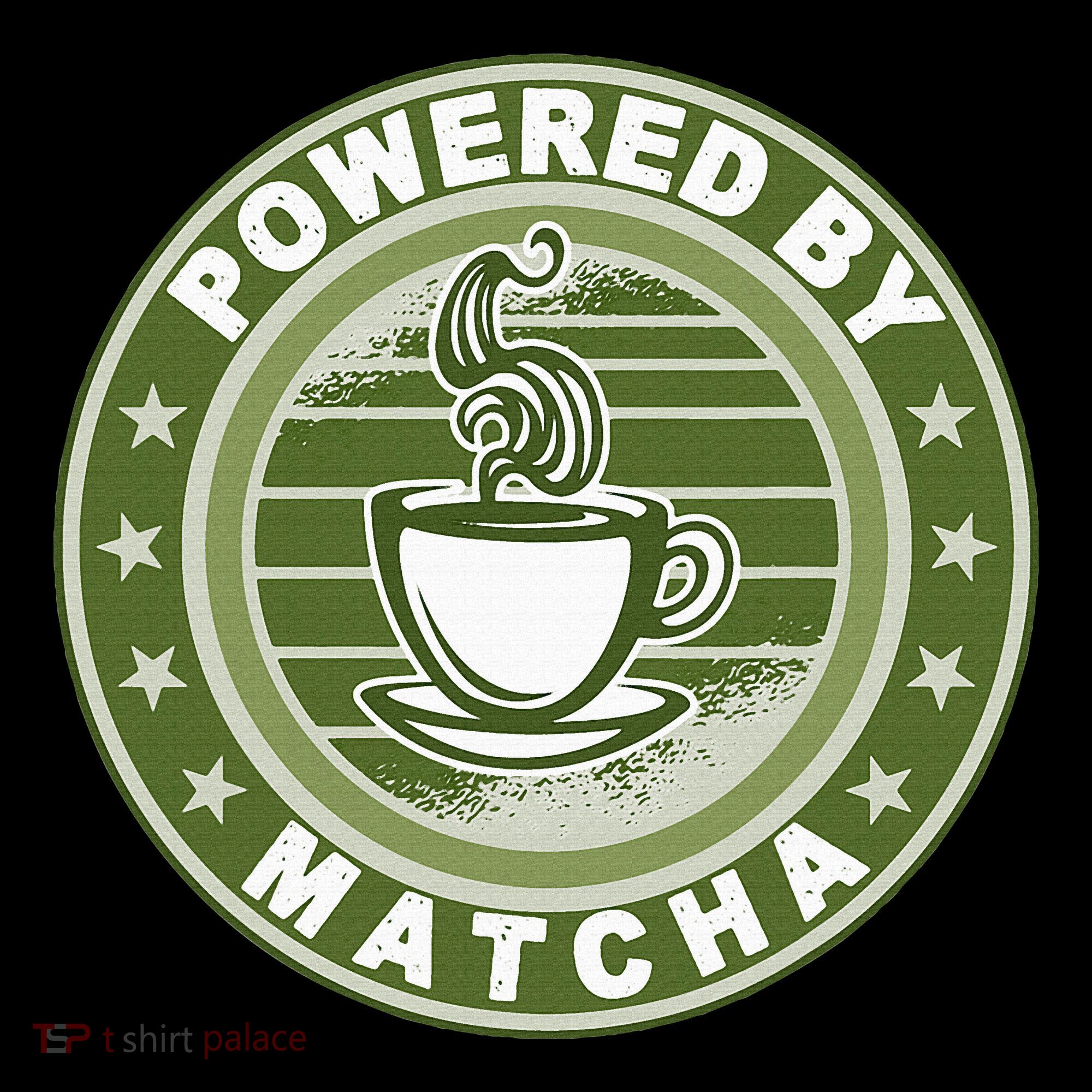Powered By Matcha Japanese Green Tea Visor