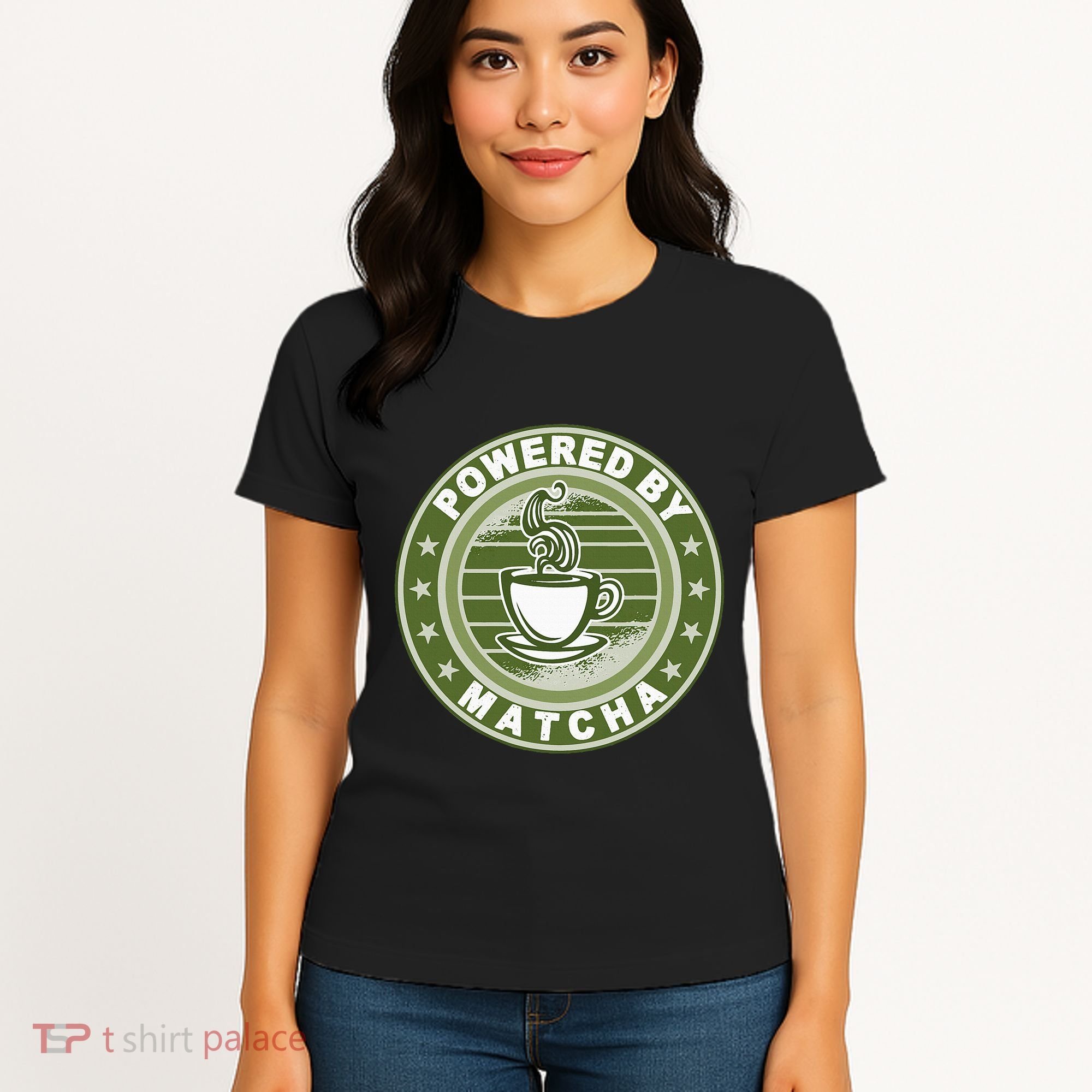 Powered By Matcha Japanese Green Tea Women's T-Shirt