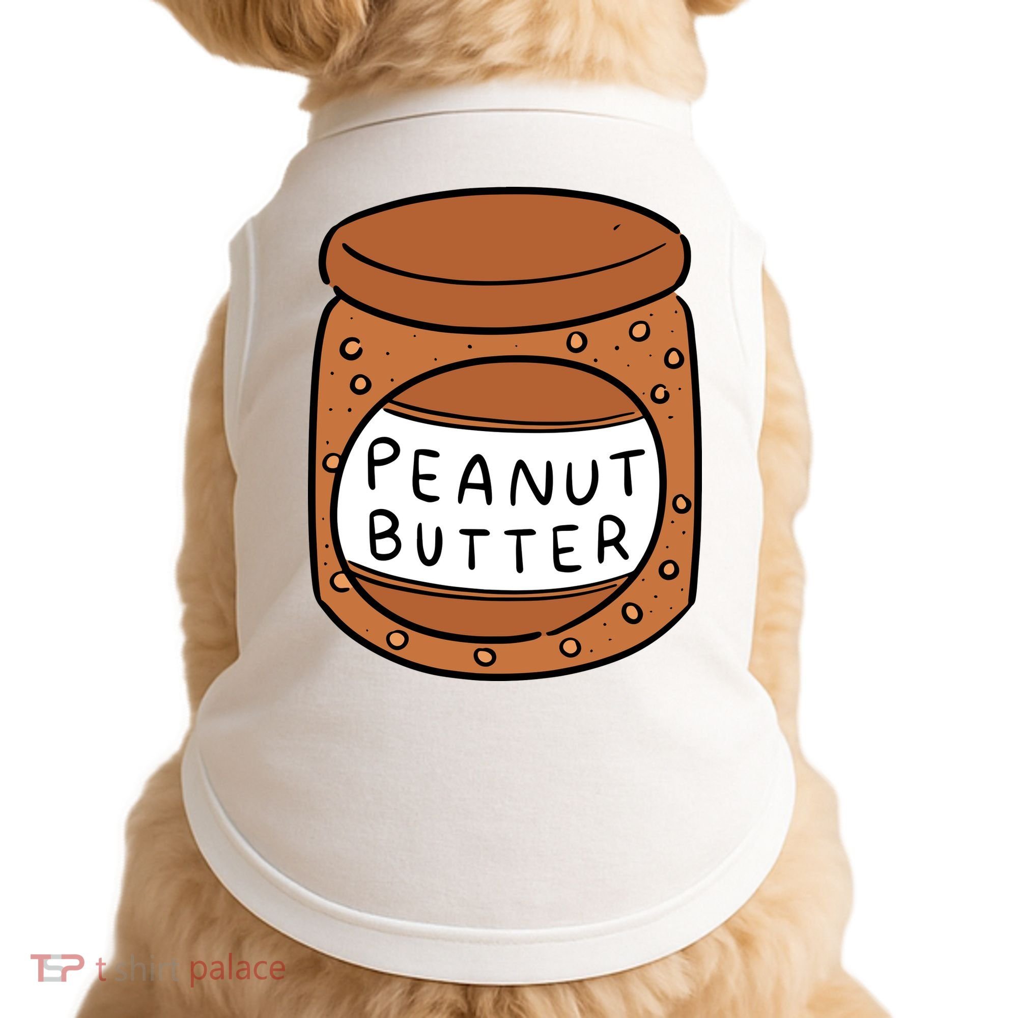 Peanut Butter Matching Doggie Tank