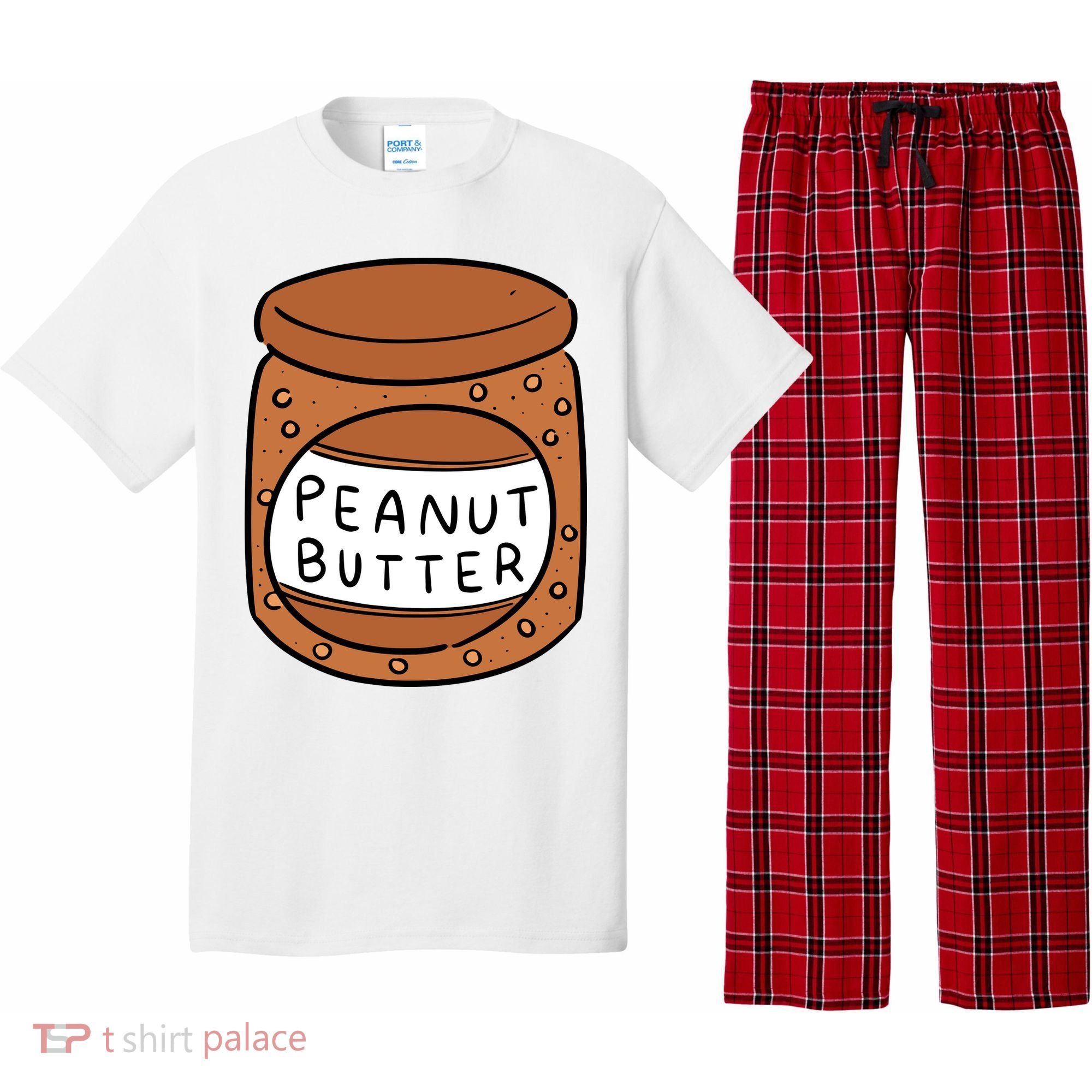Peanut Butter Matching Pajama Set
