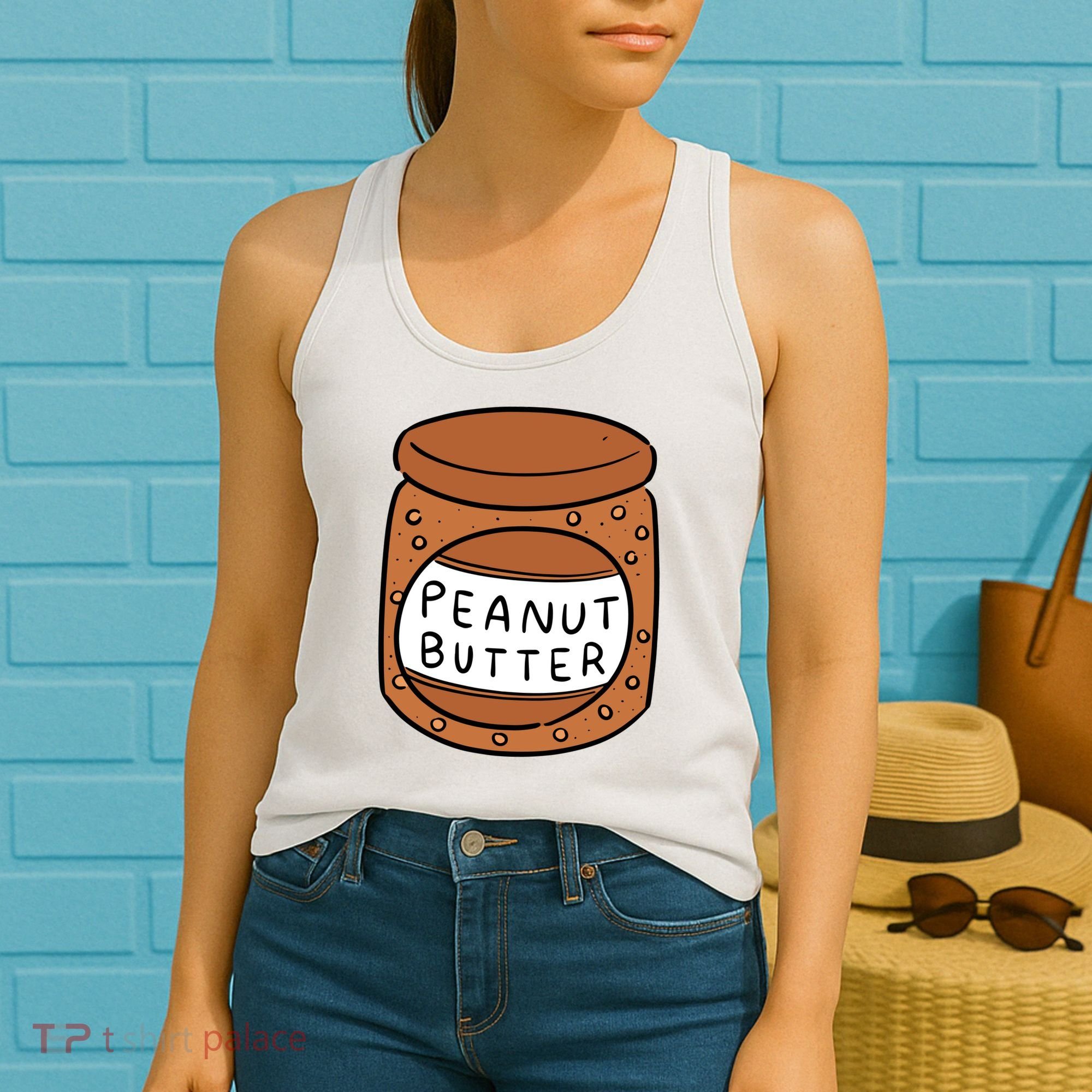 Peanut Butter Matching Women's Tank Top
