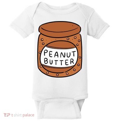 Peanut Butter Matching Baby Bodysuit