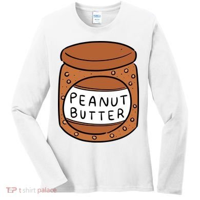 Peanut Butter Matching Women's Long Sleeve Shirt