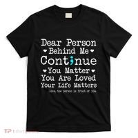 Person Behind Me Suicide Prevention & Depression Awareness T-Shirt thumb 0