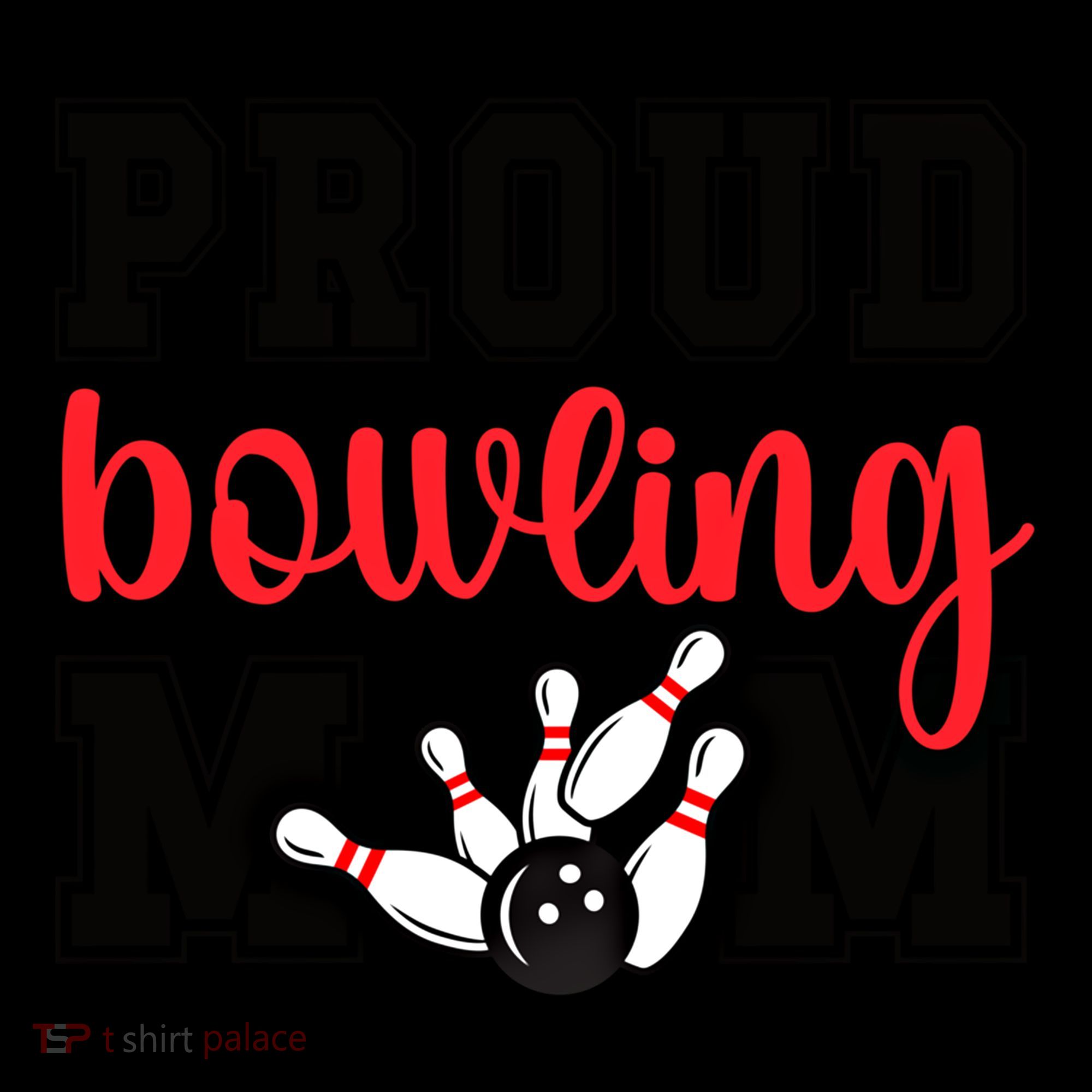 Proud Bowling Mom Of A Bowling Player Bowler Mama Gift Coffee Mug