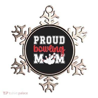 Proud Bowling Mom Of A Bowling Player Bowler Mama Gift Ornament