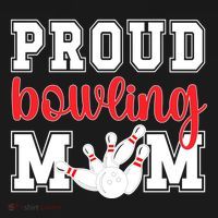 Proud Bowling Mom Of A Bowling Player Bowler Mama Gift Ornament thumb 1