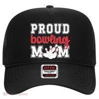 Proud Bowling Mom Of A Bowling Player Bowler Mama Gift Hat thumb 0