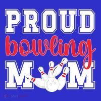 Proud Bowling Mom Of A Bowling Player Bowler Mama Gift Tank Top thumb 6