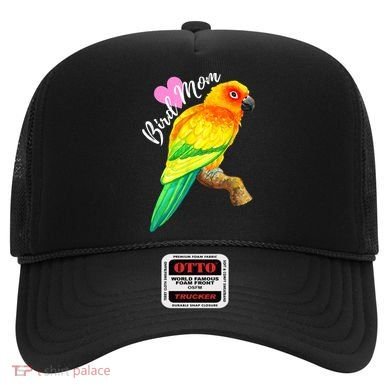 Parrot Bird Mom Sun Conure Watercolor Hat