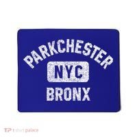 Parkchester Bronx Nyc Gym Style Distressed White Print Great Gift Mousepad thumb 0