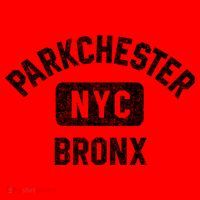 Parkchester Bronx Nyc Gym Style Distressed White Print Great Gift Santa Hat thumb 1