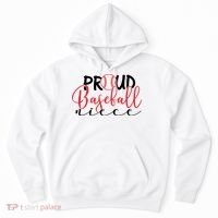 Proud Baseball Niece For Family Matching Mother's Day Hoodie thumb 0