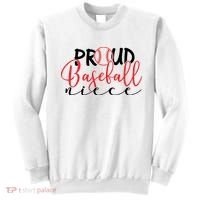 Proud Baseball Niece For Family Matching Mother's Day Sweatshirt thumb 0