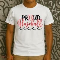 Proud Baseball Niece For Family Matching Mother's Day T-Shirt thumb 3