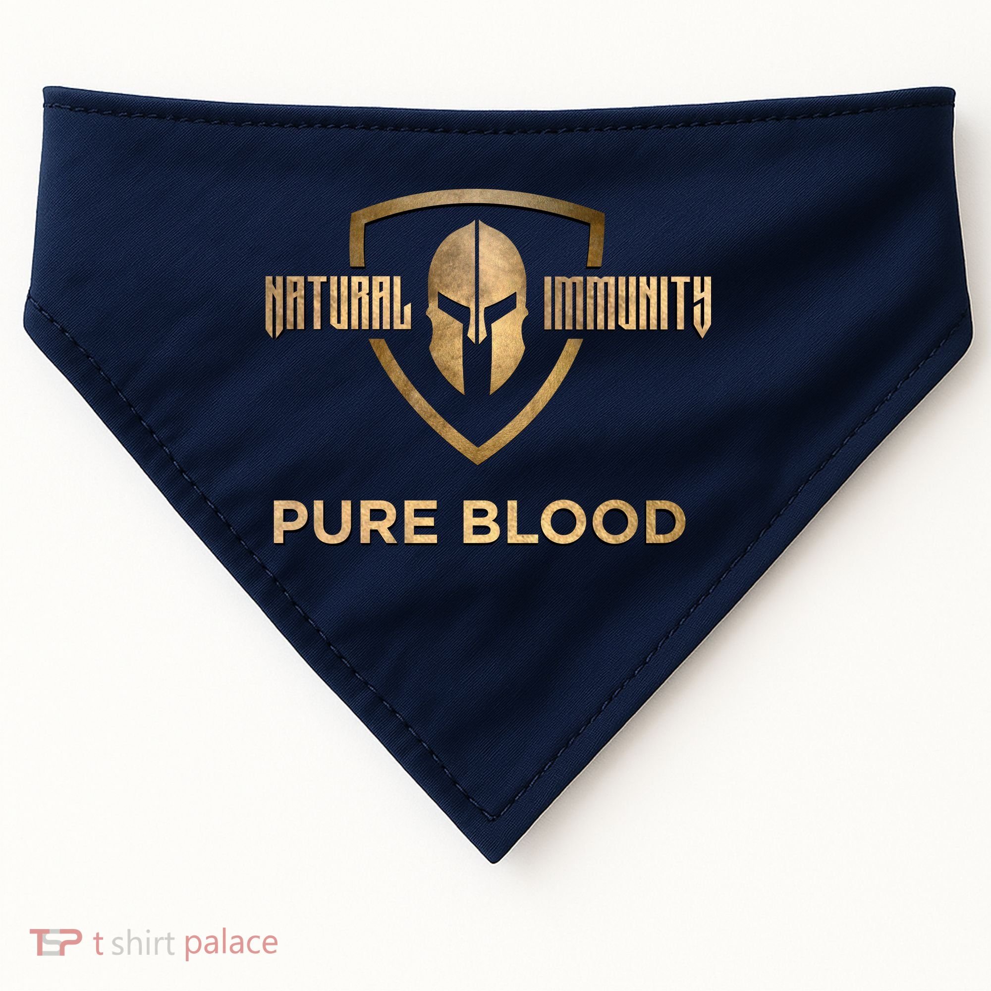 Pure Blood Natural Immunity USA-Made Doggie Bandana