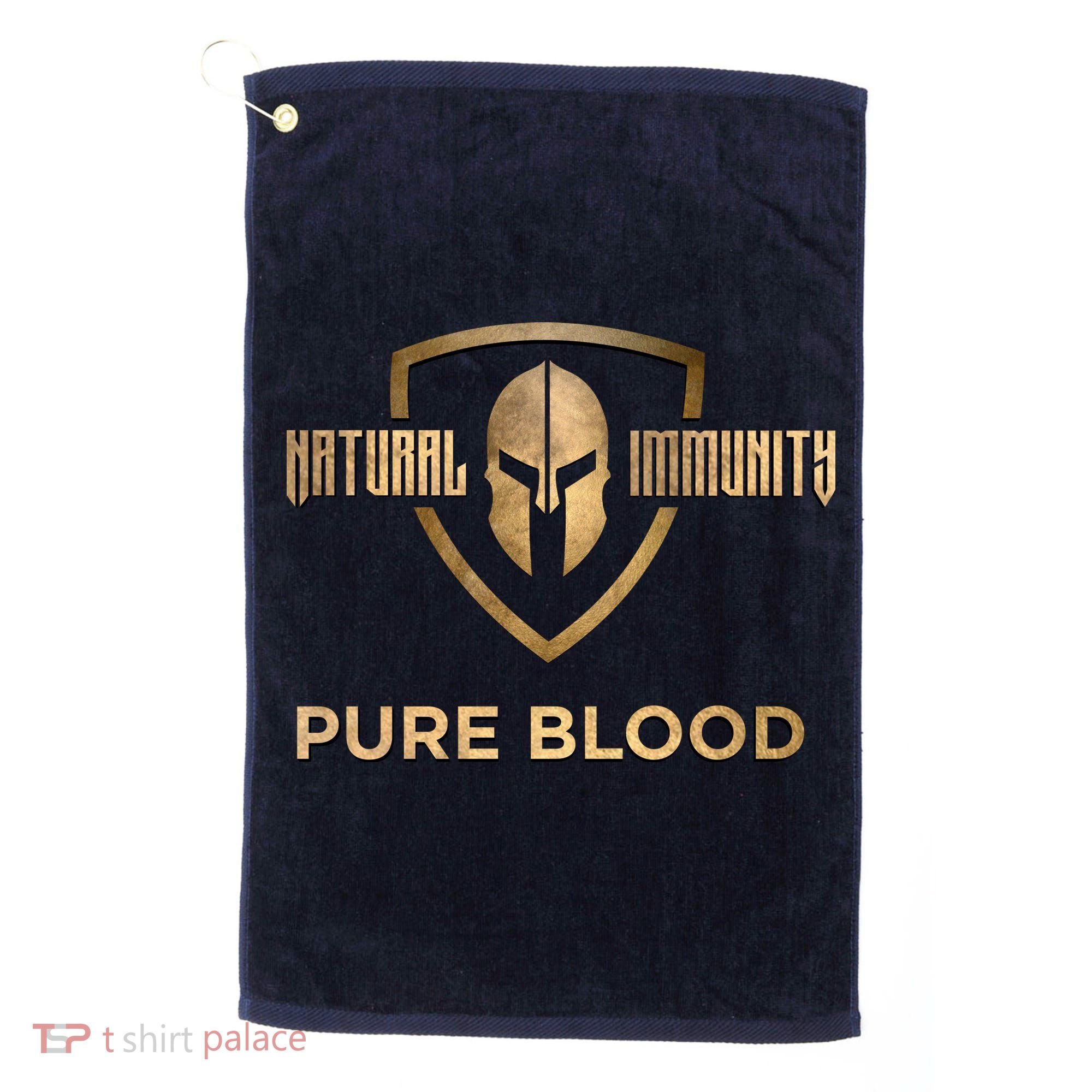 Pure Blood Natural Immunity Golf Towel
