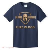 Pure Blood Natural Immunity Kids T-Shirt thumb 0