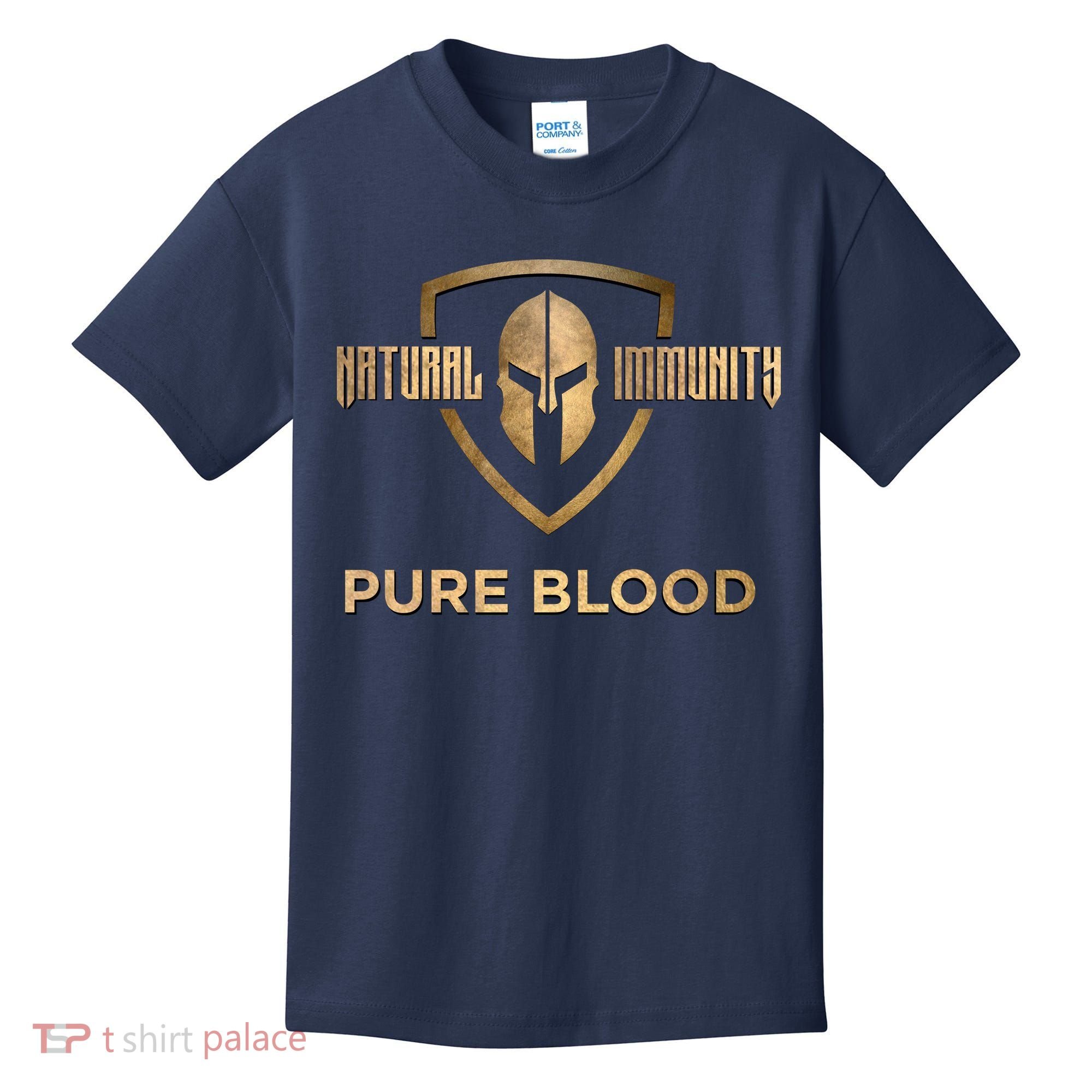 Pure Blood Natural Immunity Kids T-Shirt