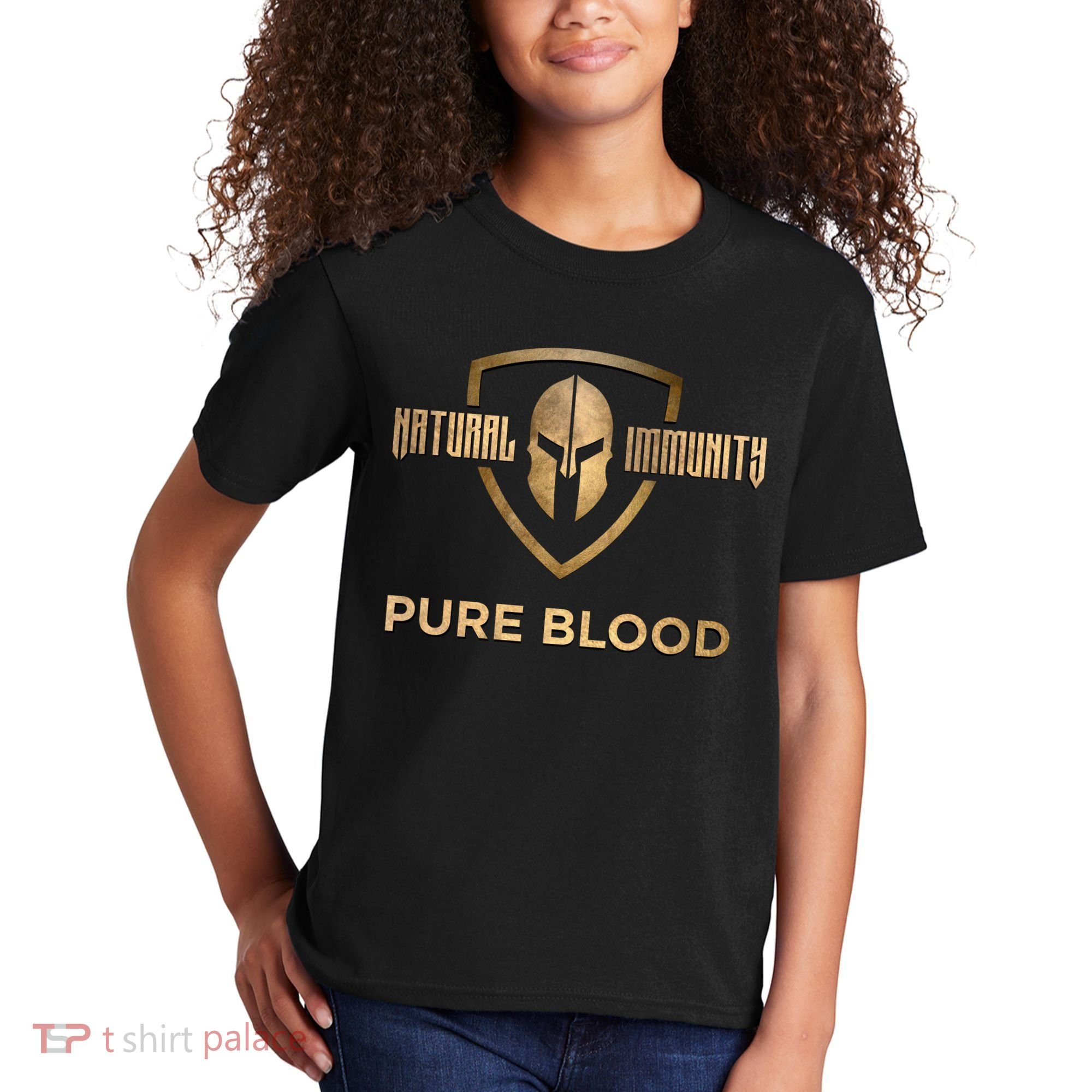 Pure Blood Natural Immunity Kids T-Shirt