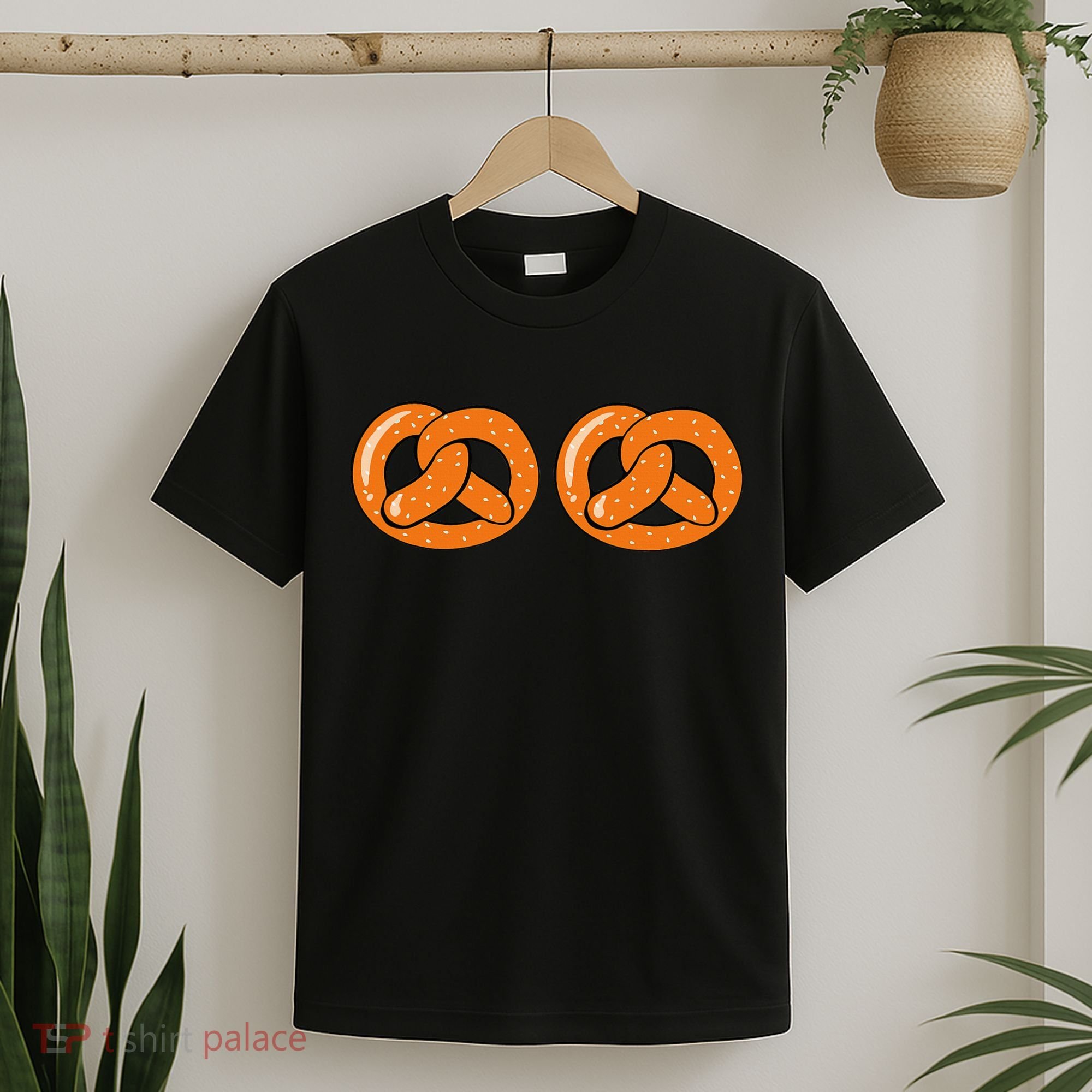 Pretzel Bra Oktoberfest Funny German Festival Bavarian T-Shirt