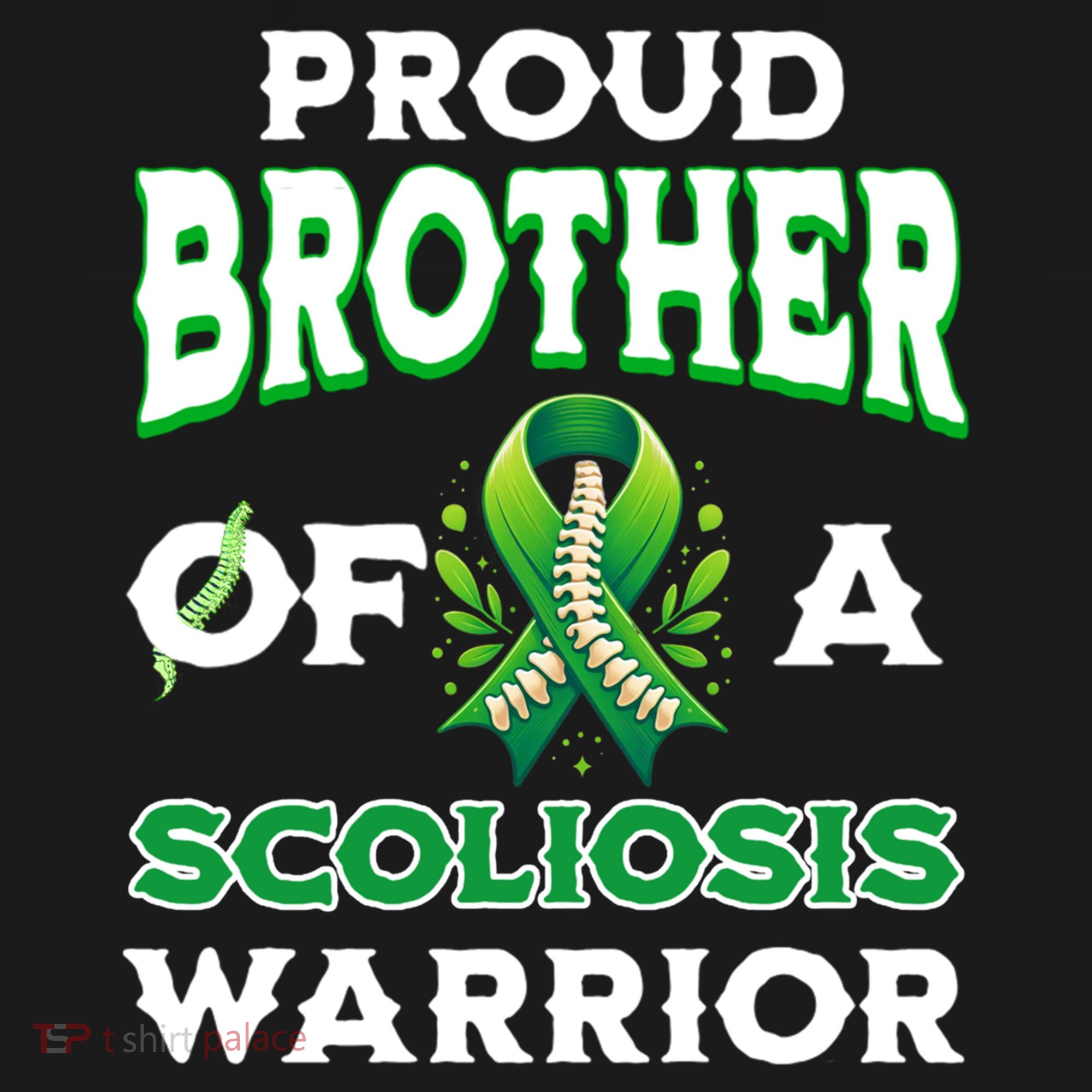 Proud Brother Of A Scoliosis Warrior Awareness Cute Gift Women's Hoodie