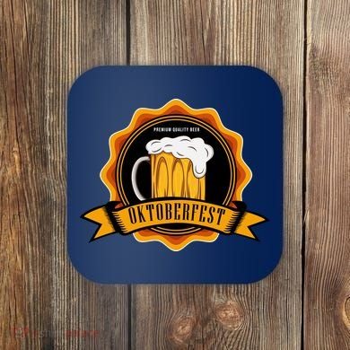 Premium Beer Oktoberfest Coaster