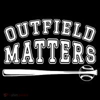 Playing Baseball Outfield Matters Baseball Outfields Funny Bucket Hat thumb 4