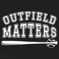 Playing Baseball Outfield Matters Baseball Outfields Funny Beanie thumb 2
