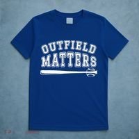 Playing Baseball Outfield Matters Baseball Outfields Funny T-Shirt thumb 5