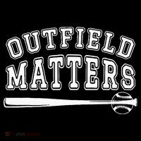 Playing Baseball Outfield Matters Baseball Outfields Funny Baby Bodysuit thumb 2