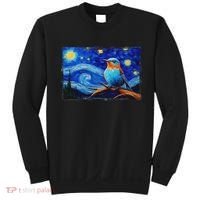 Patience Bluebird Of Happiness Blue Bird Eastern Bluebird Sweatshirt thumb 0