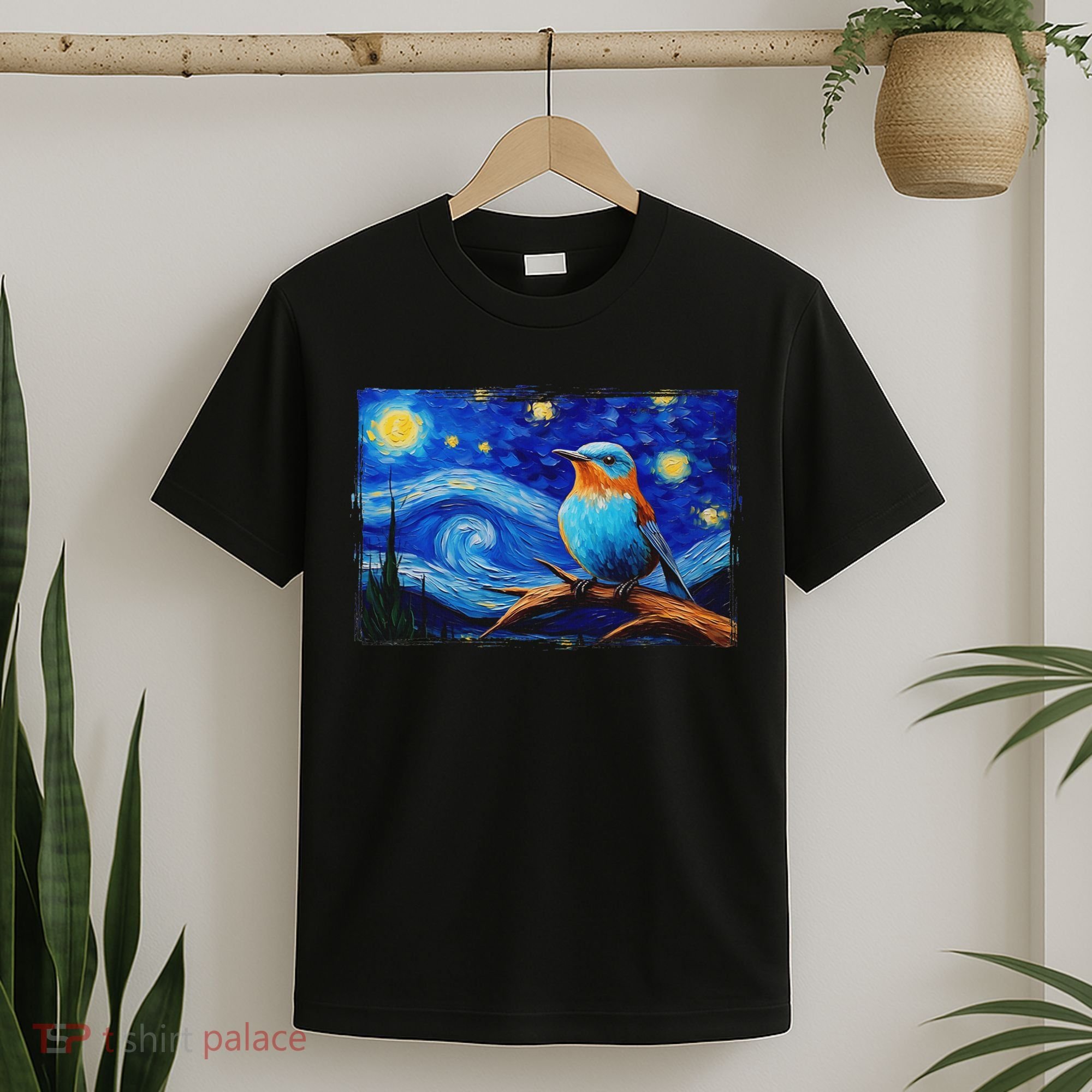 Patience Bluebird Of Happiness Blue Bird Eastern Bluebird T-Shirt