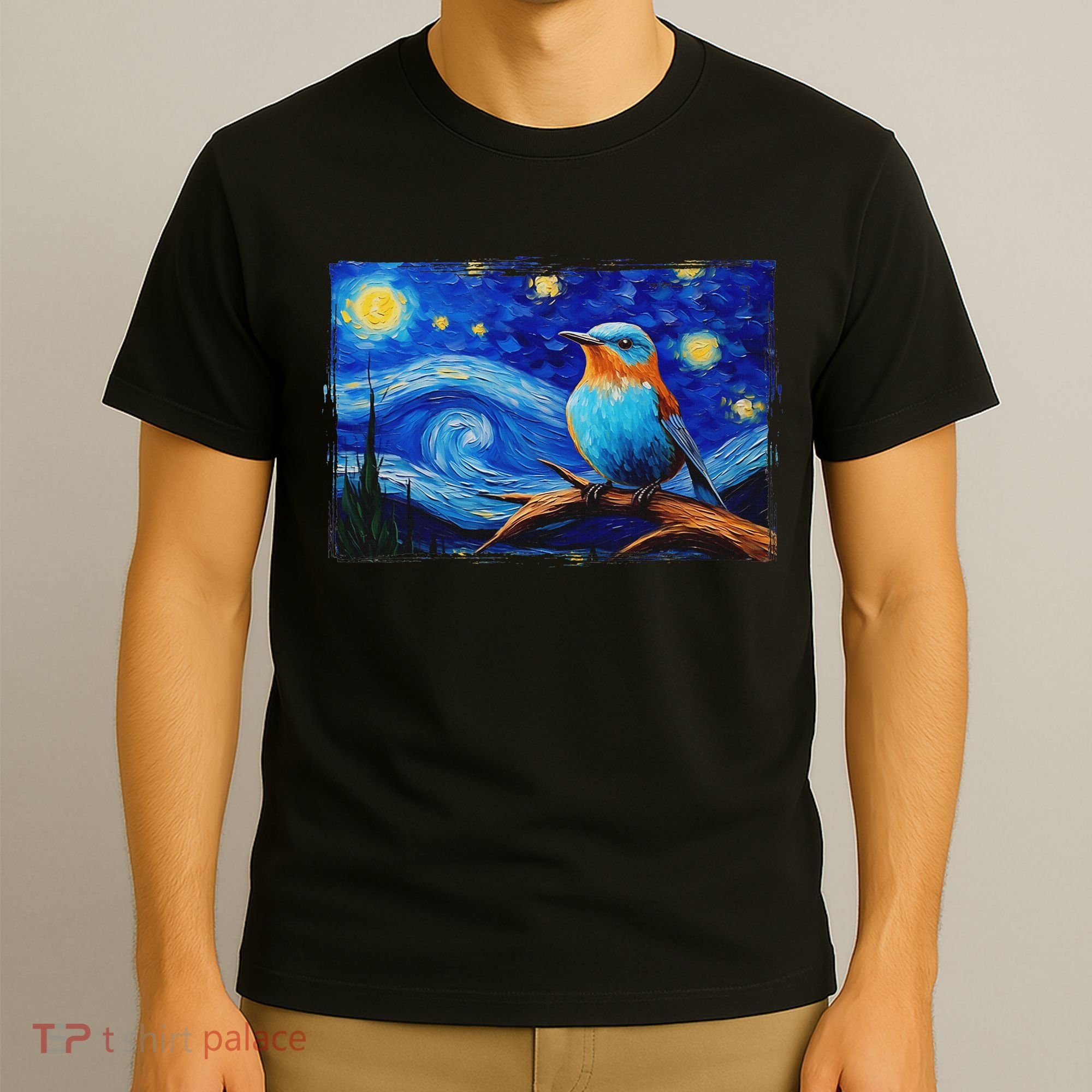 Patience Bluebird Of Happiness Blue Bird Eastern Bluebird T-Shirt