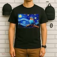 Patience Bluebird Of Happiness Blue Bird Eastern Bluebird T-Shirt thumb 6