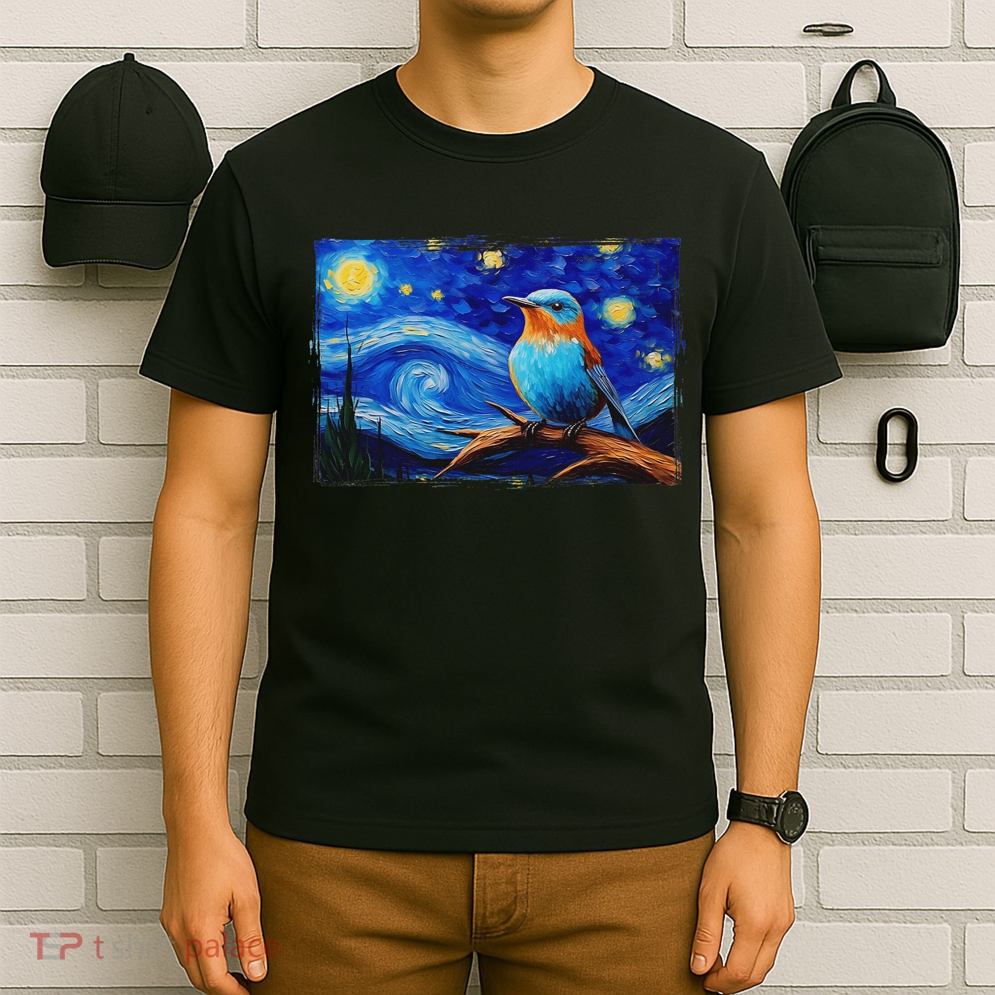 Patience Bluebird Of Happiness Blue Bird Eastern Bluebird T-Shirt